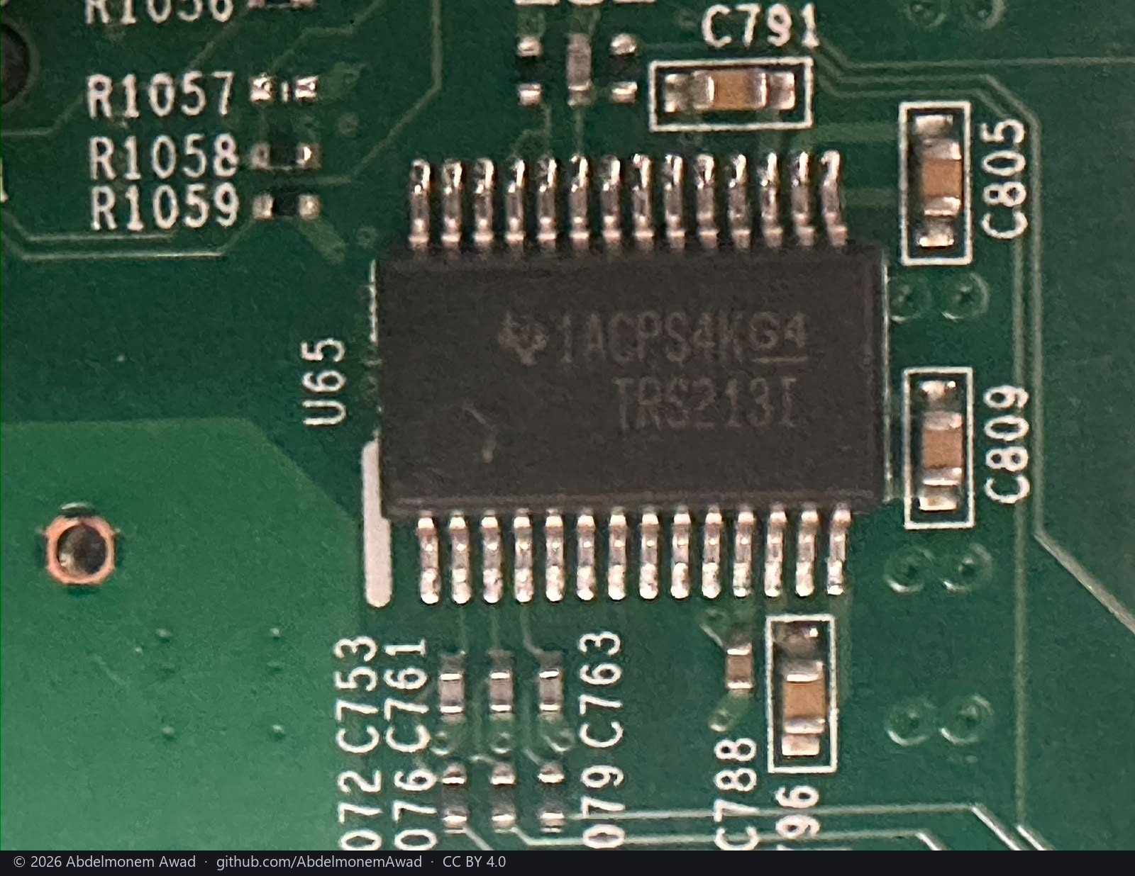 The RS-232 transceiver