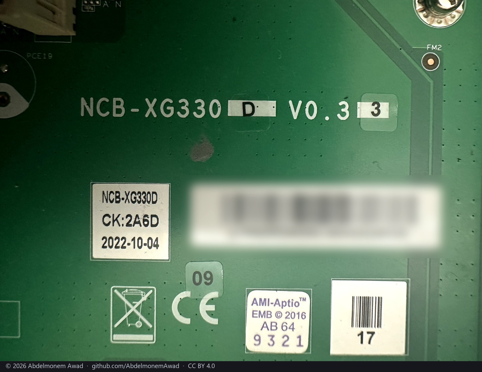 NCB-XG330D