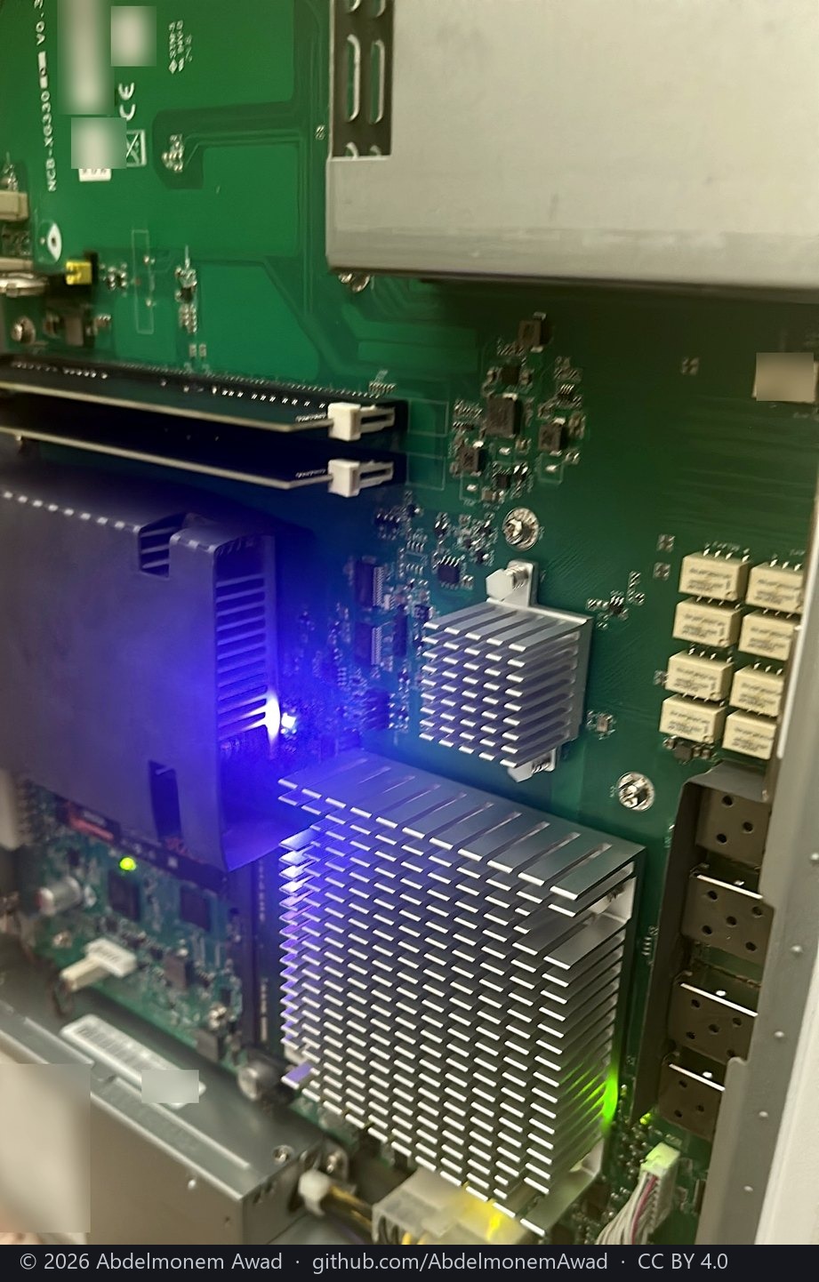 Inside the appliance